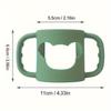 Xiaomi 1pc New Mould Silicone Baby Bottle Handle, Soft Elastic Silicone Sleeve, Suitable for Most Standard and Wide-Neck Bottles