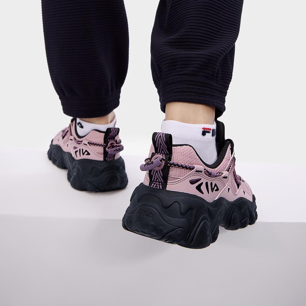 Fila Fluid 5 Туфли с кошачьими лапками 5.0 Универсальные кеды на шнуровке с низким верхом Женские кроссовки Фиолетовый Красный F12W432101FZN