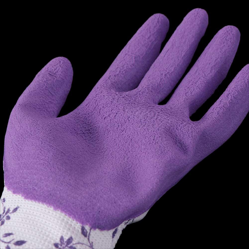 3Pairs Comfortable Gardening Gloves Breathable Working Glove Durable Latex Foam Gloves Outdoor