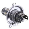 H4 80w 4000lm 6000K-6500K Комплект светодиодных ламп для фар Дальнего ближнего света Супер-яркая лампа с линзой Автомобильные модифицированные детали