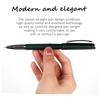 Metal Gel Pen 0.5mm Ballpoint Pen High Quality Black Refill Pen  Office