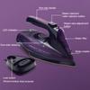 2400 Вт Ручной электрический утюг, гладильная машина для одежды, беспроводной паровой утюг с сиденьем, отпариватель для одежды