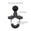 Motorcycle Bike Panoramic Monopod Handlebar Double Clip Bracket for Insta360 One X2 GoPro 11 10 9 Selfie Stick Camera Accessory