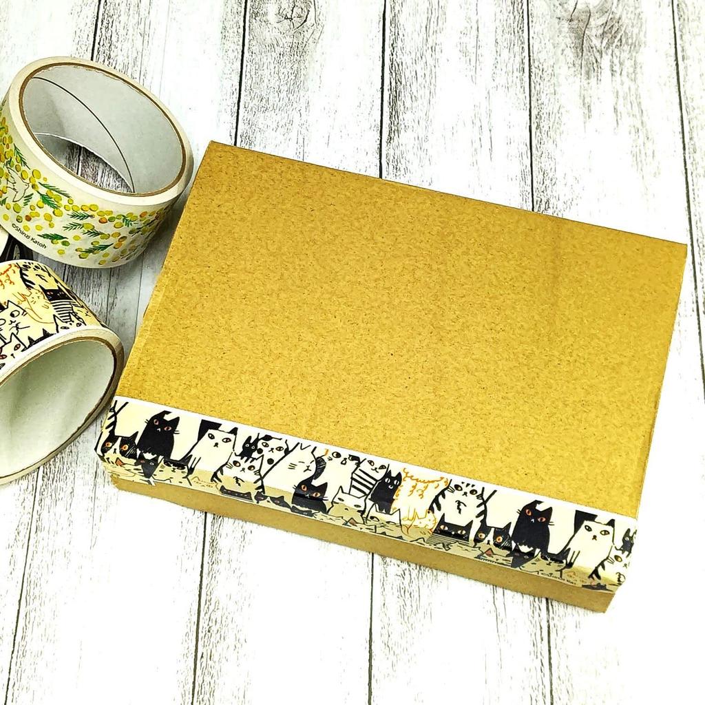 Craft Tape Shinzi Katoh Design Tape Tit 45mm wide x 10m roll Seal-do Long-tailed (Shimaenaga) ks-cft-10011