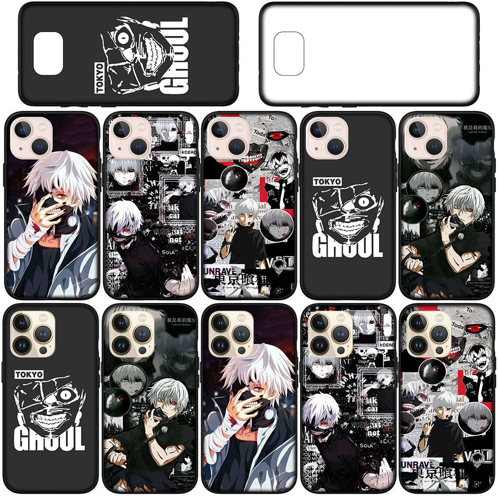 Cover for iPhone 15 14 Xiaomi Redmi Note 13 12 11 Pro Max X 8 7 9 XR Samsung Galaxy S24 S23 A05 OPPO A15 Huawei Anime Tokyo Ghoul Phone Case