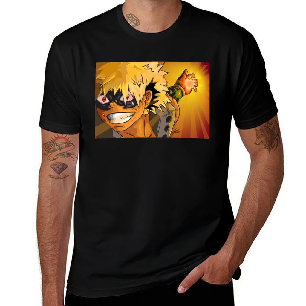 Bakugo Tshirt Work Outdoor Tshirt For Unisex