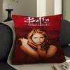 Buffy TV Series The Vampire Slayer Maple Design Cushion Cover Happy Autumn Harvest Decor Holiday Decorati Pillow Cover