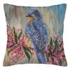 Branch Bird Flower Linen Pillowcase Sofa Cushion Cover Home Decoration Can Be Customized for You 40x40 50x50 60x60 45x45