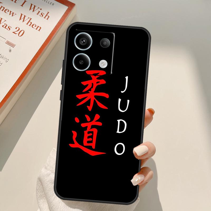 Японское боевое искусство Дзюдо Чехол Для Xiaomi Redmi Note 14 Pro 9 10 11 12 13 Pro 11S 12S Чехол Для Redmi 14C 10C 12C 13C