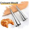 20 Pack Cone Shape Roller Molds 12cm Mini Ice Cream Cone Mold Non-Stick Stainless Steel Pastry Tool