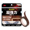3M Extra for Wood and 19mm 4m Scotch Double-Sided Tape, Strong, Veneer, Wide, Long, SMZ-19R, Semi-Long