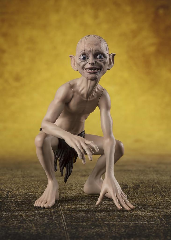 TAMASHII NATIONS S.H.Figuarts Frodo Baggins & Gollum (Lord of the Rings) Approx. 120mm PVC & ABS & Cloth Painted Movable Figure