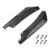 Carbon Fiber Rear Corner Guard for Car: Universal, Anti-Collision, Decorative Lip.
