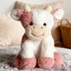 Sitting Cow Plush Toys Super Soft Skin-friendly Sleep Companion Doll Interesting Realistic Animal Doll Birthday Gifts For Friend