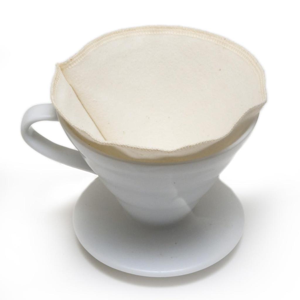 CAFCAF All-Material Flannel Coffee Filter, Barometz Flannel, 1 Filter (M)