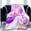 1PC Custom Name Mermaid Tail Fantasy Art outdooor Flannel blankets Patterns Throw Blanket All-Season Soft Gift for Couch, Bed, Camping gifts