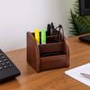 Wooden Creative Desktop Drawer Varnished Wood Multifunctional Shelf  Office Supplies