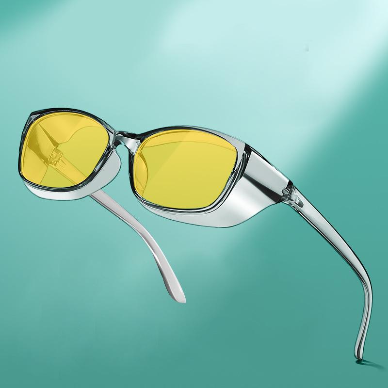 Новые солнцезащитные очки ночного видения с защитой краев, блокирующие синий свет, для просмотра мобильных телефонов, компьютеров, для защиты глаз