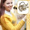 Ladies' Exquisite Brooch, Swan Brooch, Animal Brooch