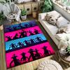 1PC KPop Demon Hunters Rug - home decoration Carpet For Living Room Bedroom Flooring Computer Chair Area Rug