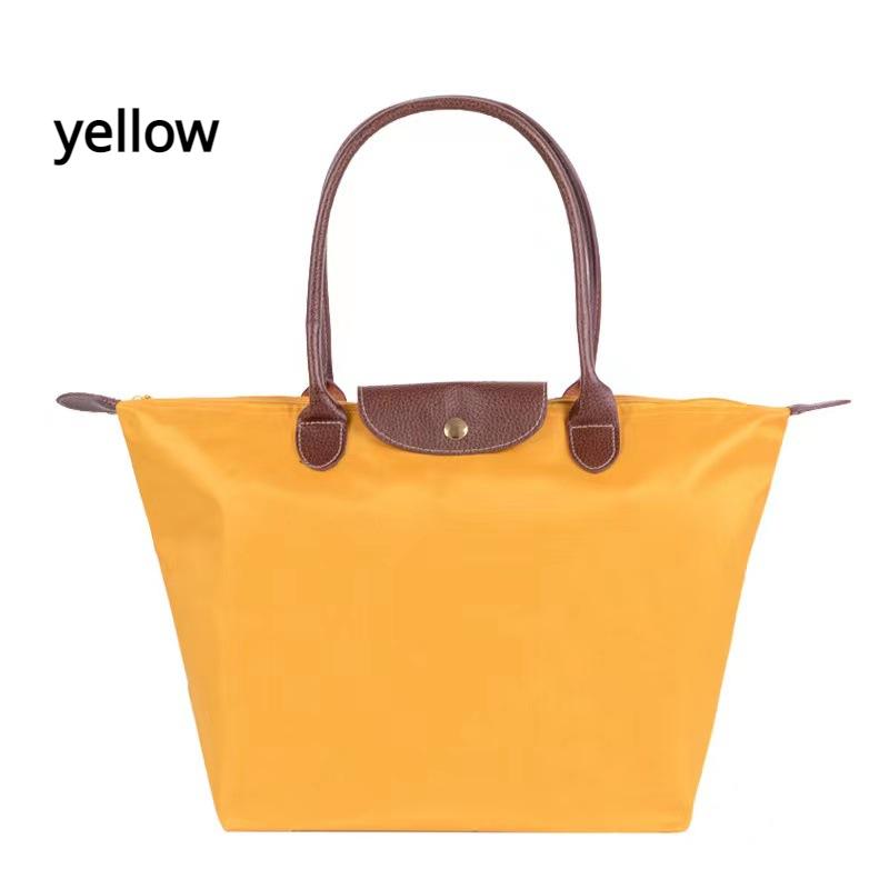 Женская сумка-тоут, модная сумка-шоппер, складная сумка в форме пельменей, сумка из ткани Оксфорд, пляжные сумки на плечо для хранения для женщин