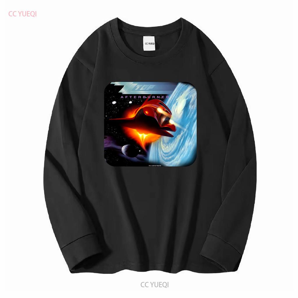 ZZ TOP Afterburner Black For T Shirt All Size TP599 vintage Washed Soft Unisex Breathable Stretched Versatile Casual graphic