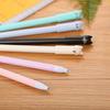School Season 10pcs 0.5mm Creative Stationery Pen Cap Cat Gel Pen Cute Cartoon Tail Cat Learning Office Water-based Pen Signature Pen