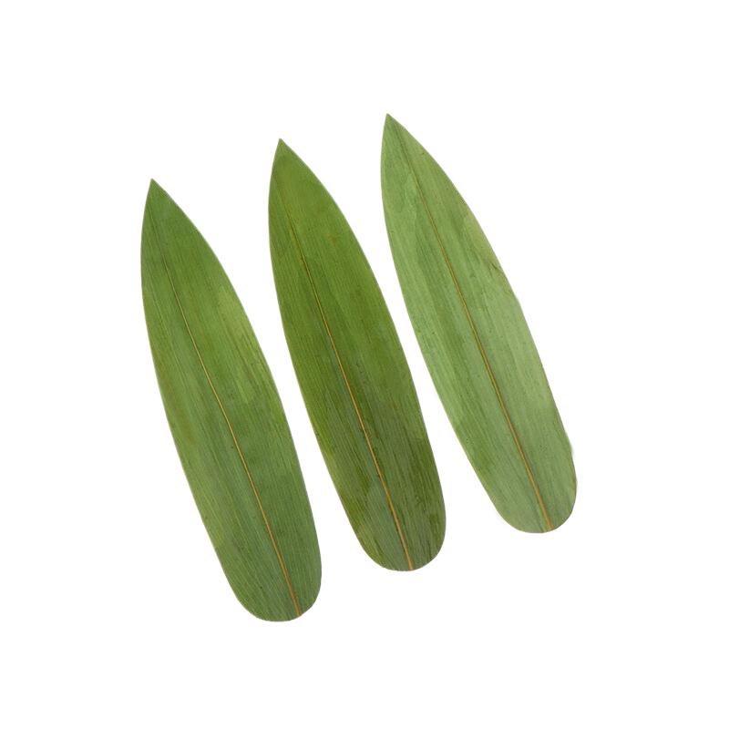 100Pcs Sushi Bamboo Leaves Sashimi Dish Leaf Ornament Home Decor Serving Disposable Plates Artificial Fake Grass