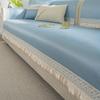Summer Cool Sofa Cushion Summer New Cold Combination Sofa Universal Straight Row Seat Cushion Cover Towel