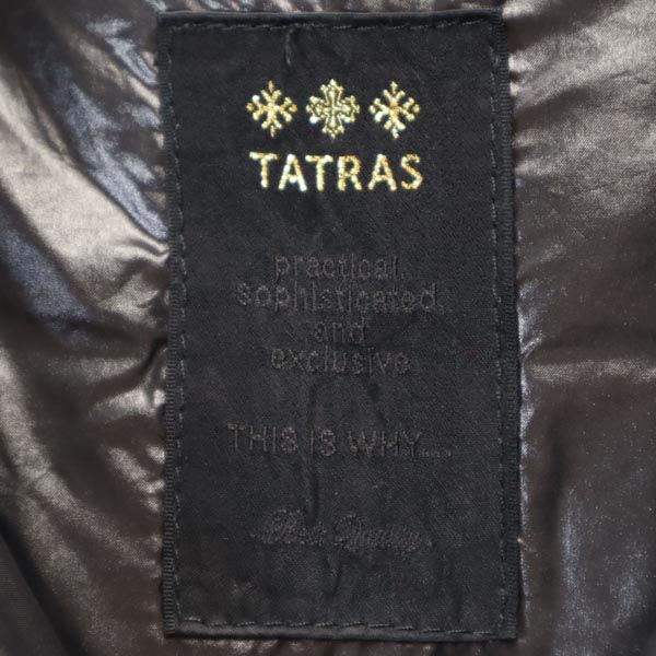 TATRAS Far Food Down Coat 3 Black Women Used