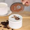 12pcs Stainless Steel Cafe Foam Template Barista Stencils Mold Coffee Art Needles Latte Garland Needle Powder Sprinkle