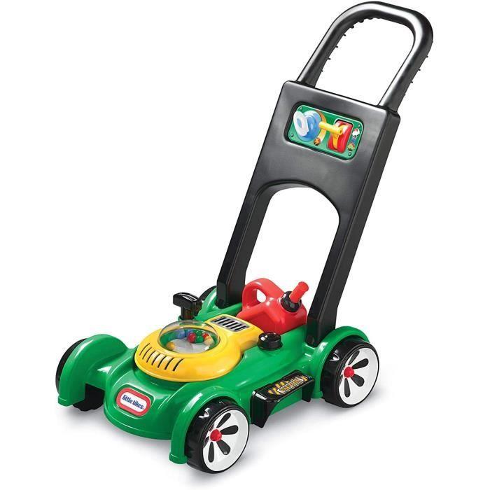 Little Tikes - Tondeuse a Gazon pour enfant - Nombreuses fonctions - Fonctionne sans piles - Des 18 mois