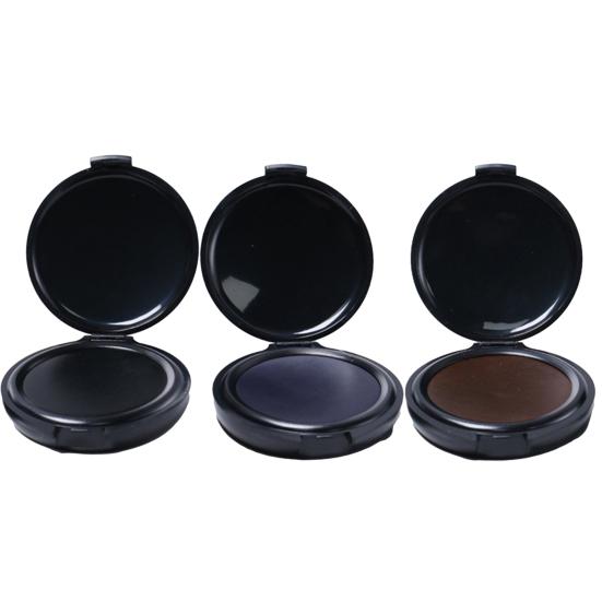 Подушечка для отпечатков пальцев с чернилами для отпечатков пальцев Водонепроницаемая компактная портативная портативная идентификация отпечатков пальцев Черная подушечка для чернил для печати