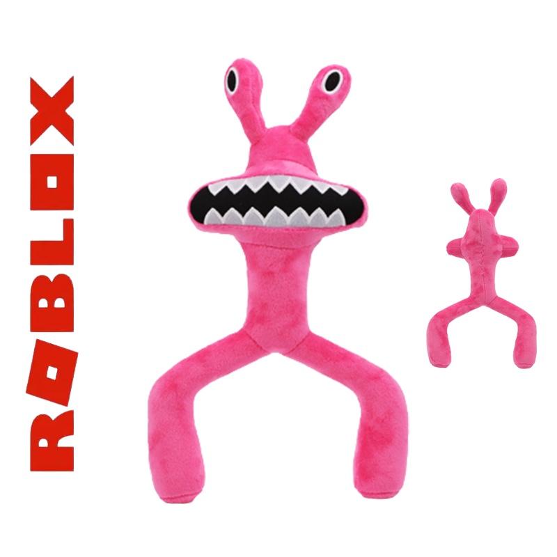 Roblox Rainbow Friends Plush Toy Pink Frog Stuffed Doll Kids Baby Birthday Gifts