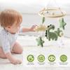 Baby Crib Mobile Dinosaur Cloud Stars Nursery Decor Handmade Felt Hanging