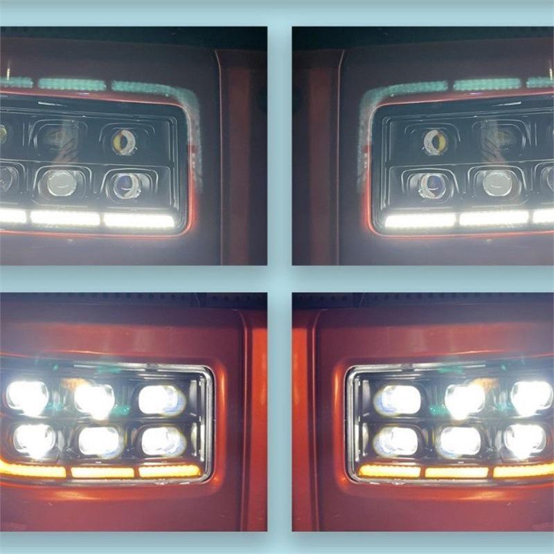 Светодиодная фара в сборе для передней части FAW Jiefang серии V - Сверхъяркая линза Tianwei Hanwei