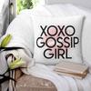 Classic Movie Gossip Girls Square Pillowcase Cushion Cover Pillow Case Throw Pillow Cover for Home Bedroom Car