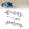 Aluminum Alloy RC Car Front Rear Axle, Easy To Install, Upgrade Complete Set for 1:16 C14 C24 DIY
