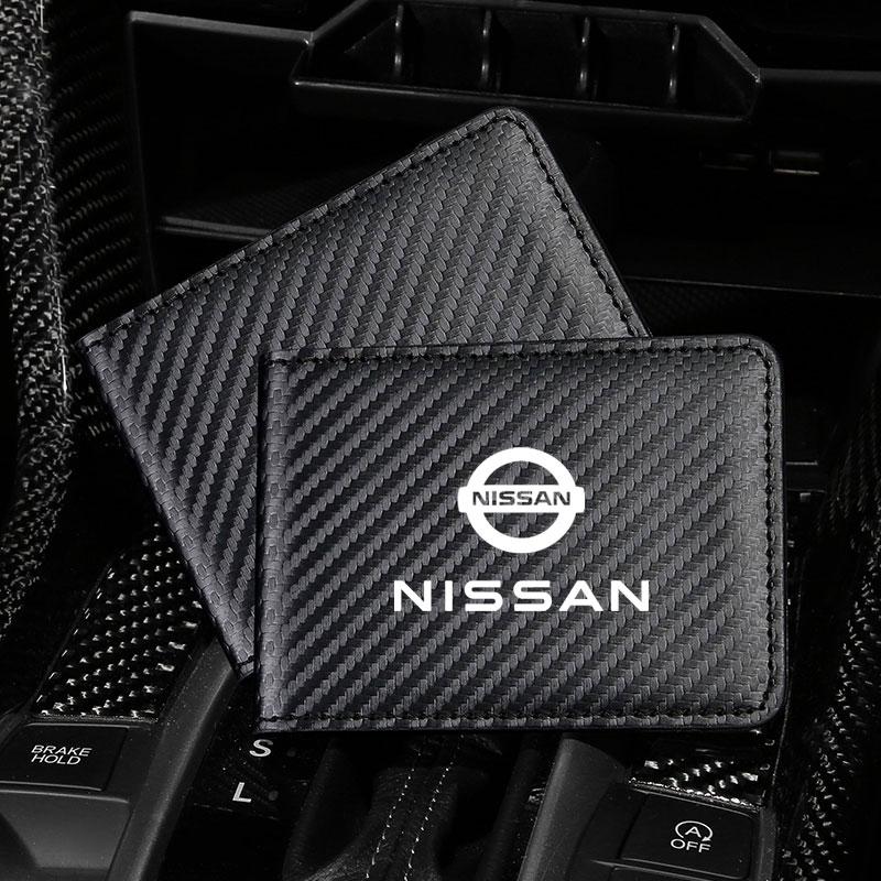 Car Ultra-thin Driver License Holder Documents Folder Unisex For Nissan murano Navara Qashqai x-trail Patrol NV200 note Frontier jbzm1