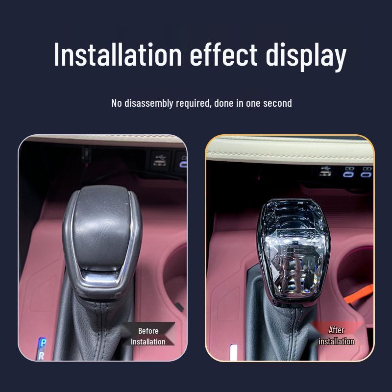 Хрустальная ручка переключения передач Honda Camry для модификации интерьера