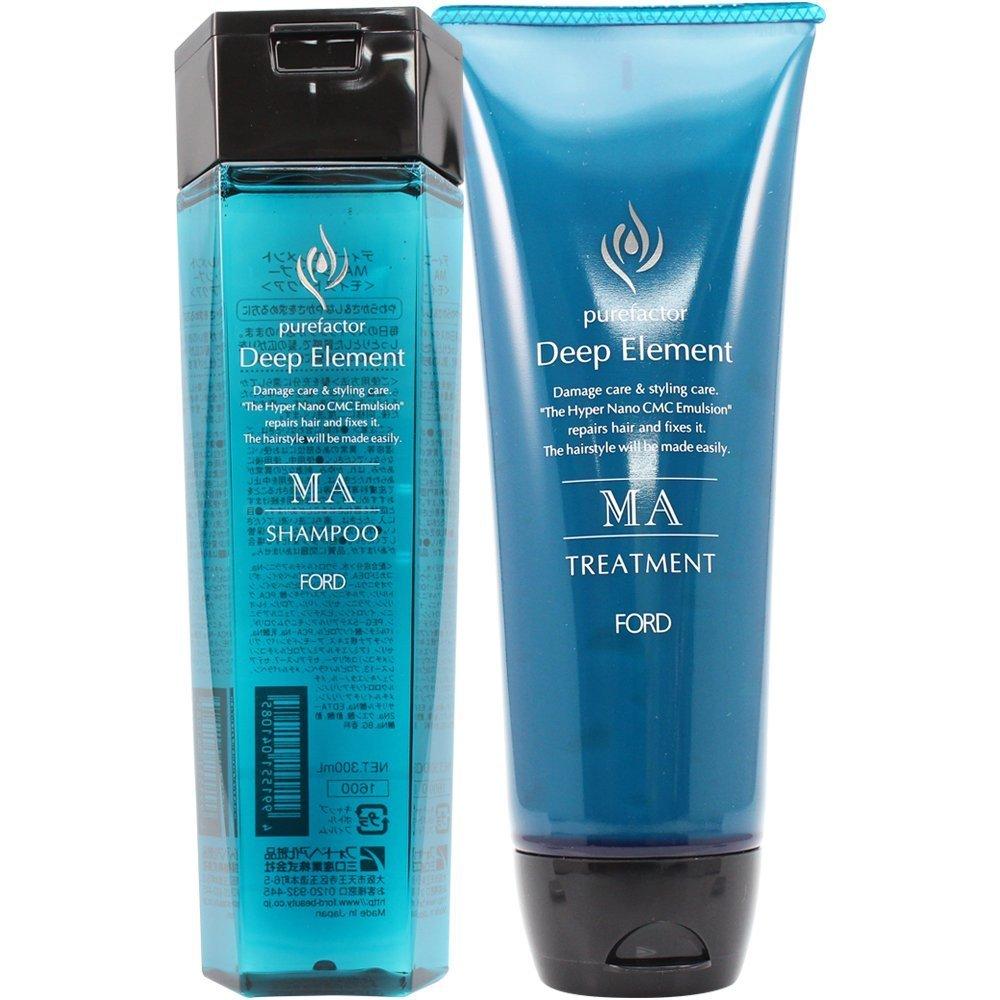 Ford Pure Factor Deep Element MA Moist Aqua Shampoo 300ml & Treatment 230g