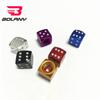 BOLANY 4 шт. велосипедные кости в форме колеса, шины, шток воздушного клапана, противопыльные колпачки