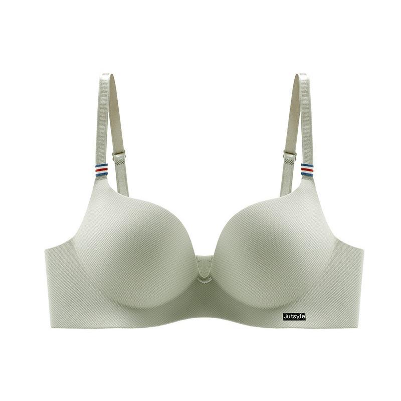 Простой цельный бюстгальтер для девочек, собранный без бюстгальтера со стальным кольцом