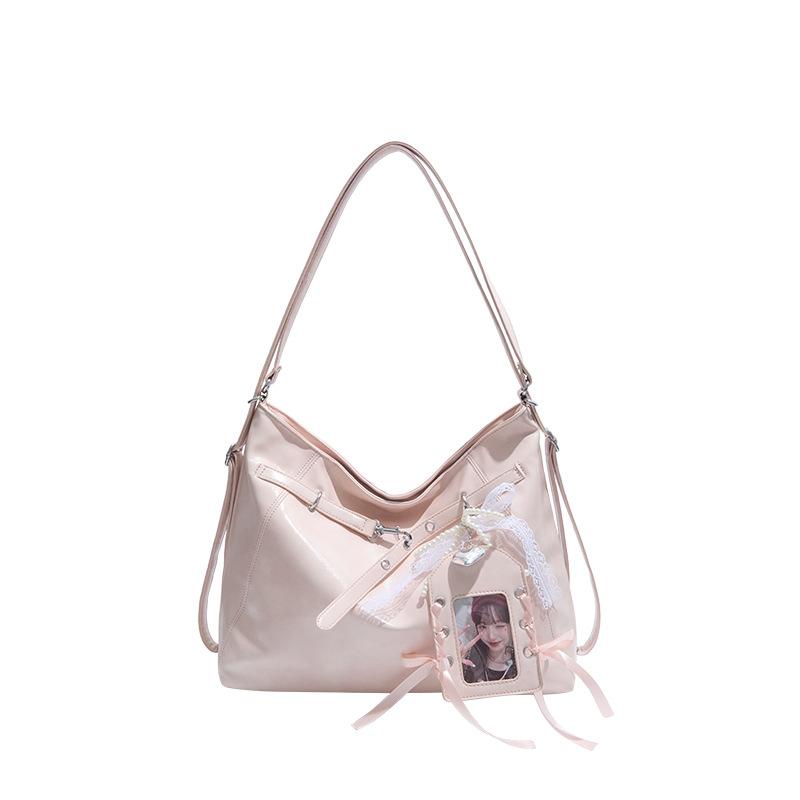 Повседневная большая вместительная сумка-тоут на одно плечо, универсальная для поездок на работу и различных способов ношения