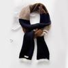 Y2 Sausage Thin Scarf Knitted Wool Plush Long Narrow Scarves Fashion Neck Scarves  Autumn Winter