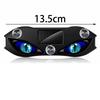 Flashing Car Demon Eye Light Solar Powered Car Window Light LED Signal Lamp  Vehicle Accessories