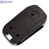 Jingyuqin Remote Folding Flid Car Key Cover Case Shell For Opel Vauxhall Corsa Combo Meriva 2 Buttons + Blade HU43 (79)