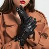 Autumn and Winter Thick and Warm Women's Real Sheepskin Gloves