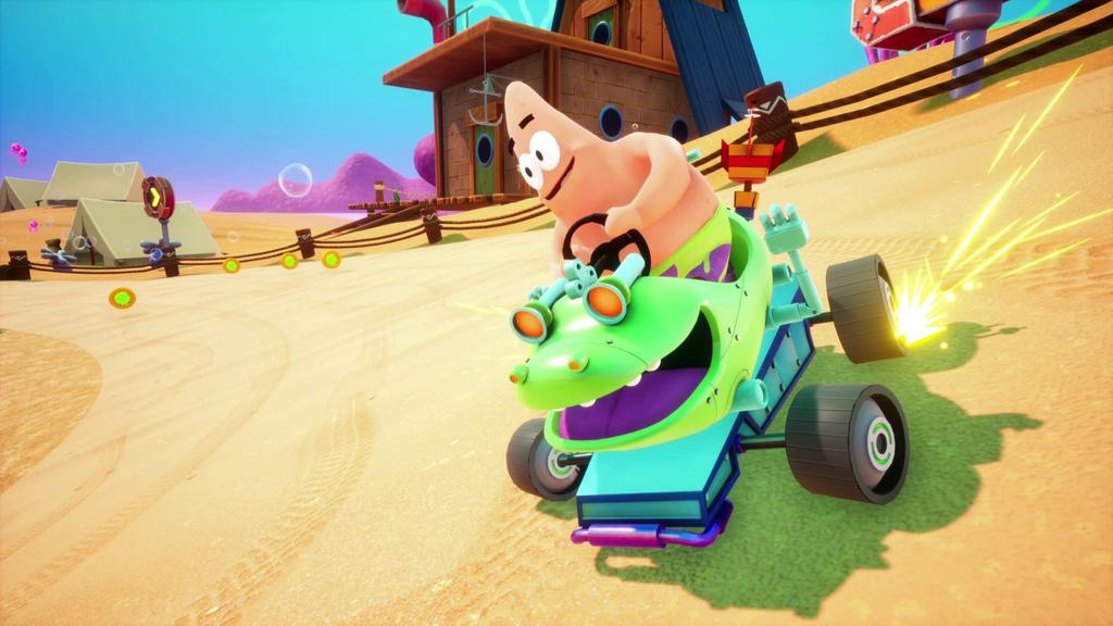 Nickelodeon Kart Racers Slime Speedway North PS5 3 (Импортная версия Америка) -