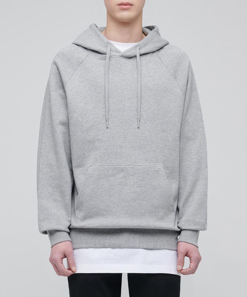 MUSINSA STANDARD Layered Crew Neck T-Shirt_Long Length [White]